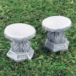 Fiddlehead Fiddlehead - Miniature Fairy Stone Stools (2)