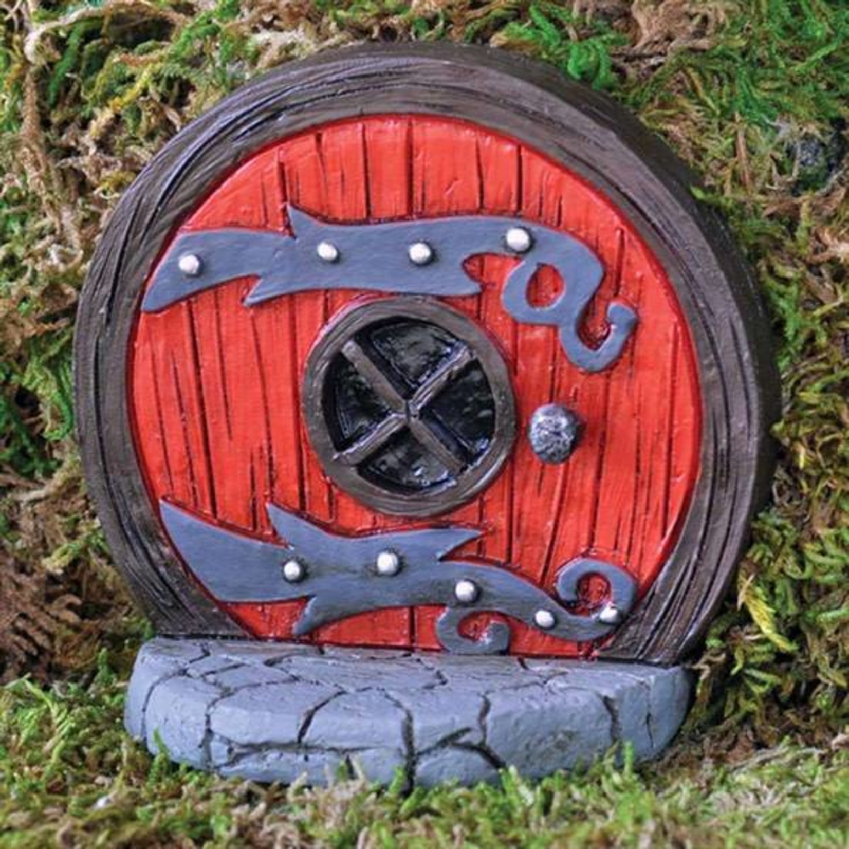 Fiddlehead Fiddlehead - Round Red Fairy Door