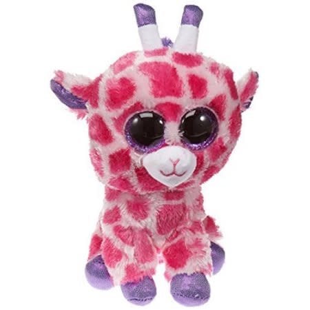 pink giraffe beanie boo