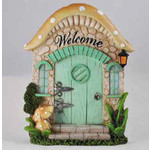 Fiesta Studios Mushroom Cottage Fairy Door
