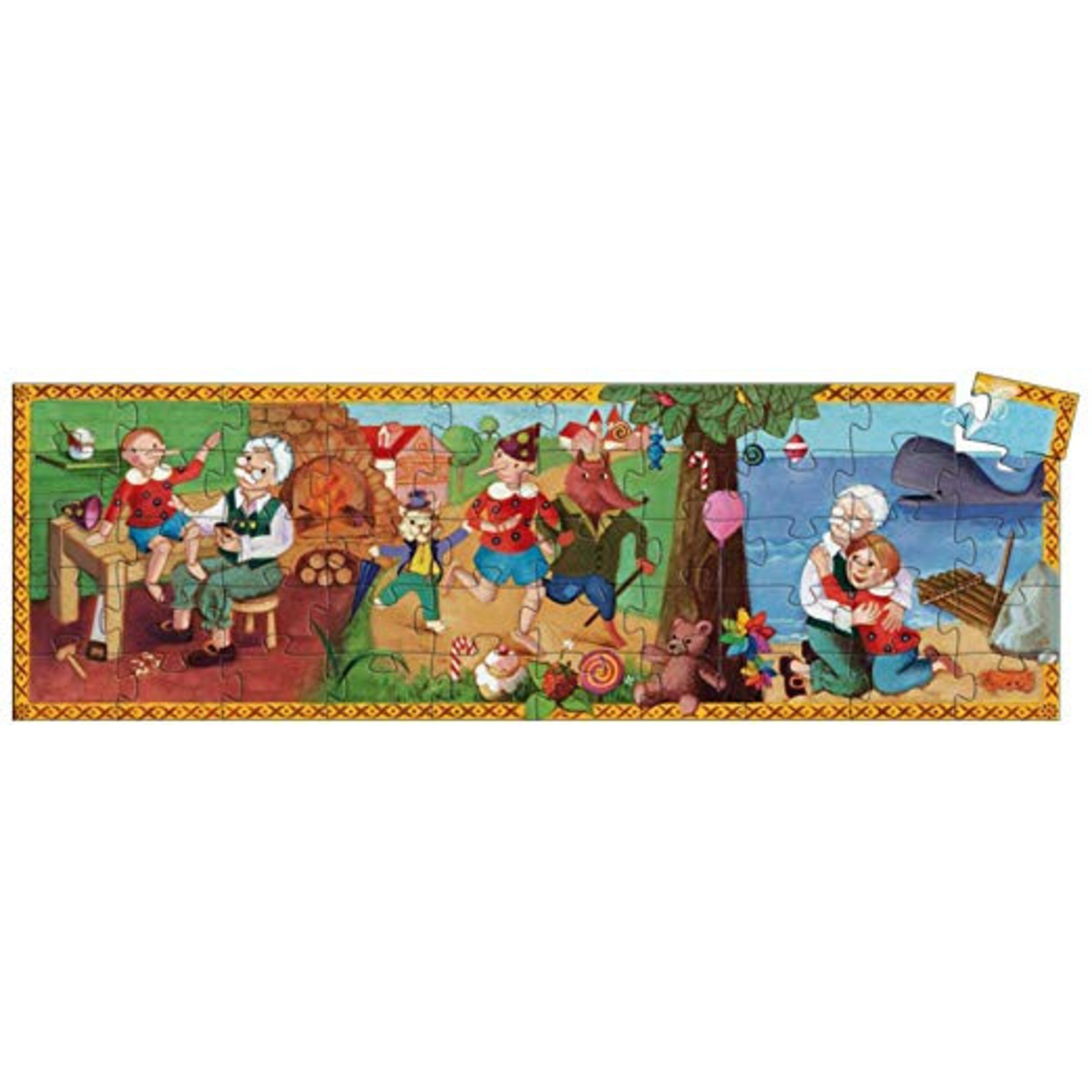 Djeco Pinocchio Puzzle - (50pcs)