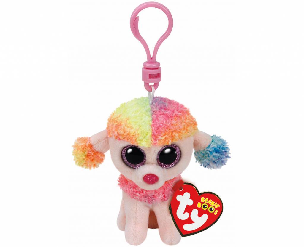 Key Clip Rainbow Poodle Celebrations And Toys