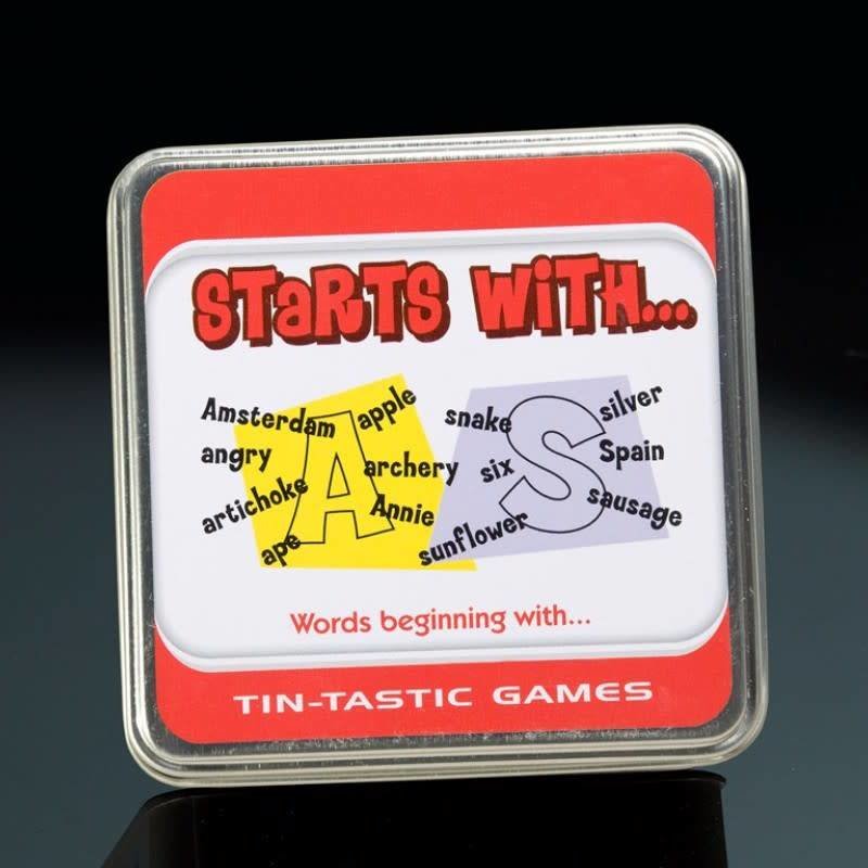 Paul Lamond Games Tin-Tanstic Games - Starts With....