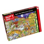 Paul Lamond Games 1000pcs - That’s Life Spot the Difference - Canal Commotion Puzzle
