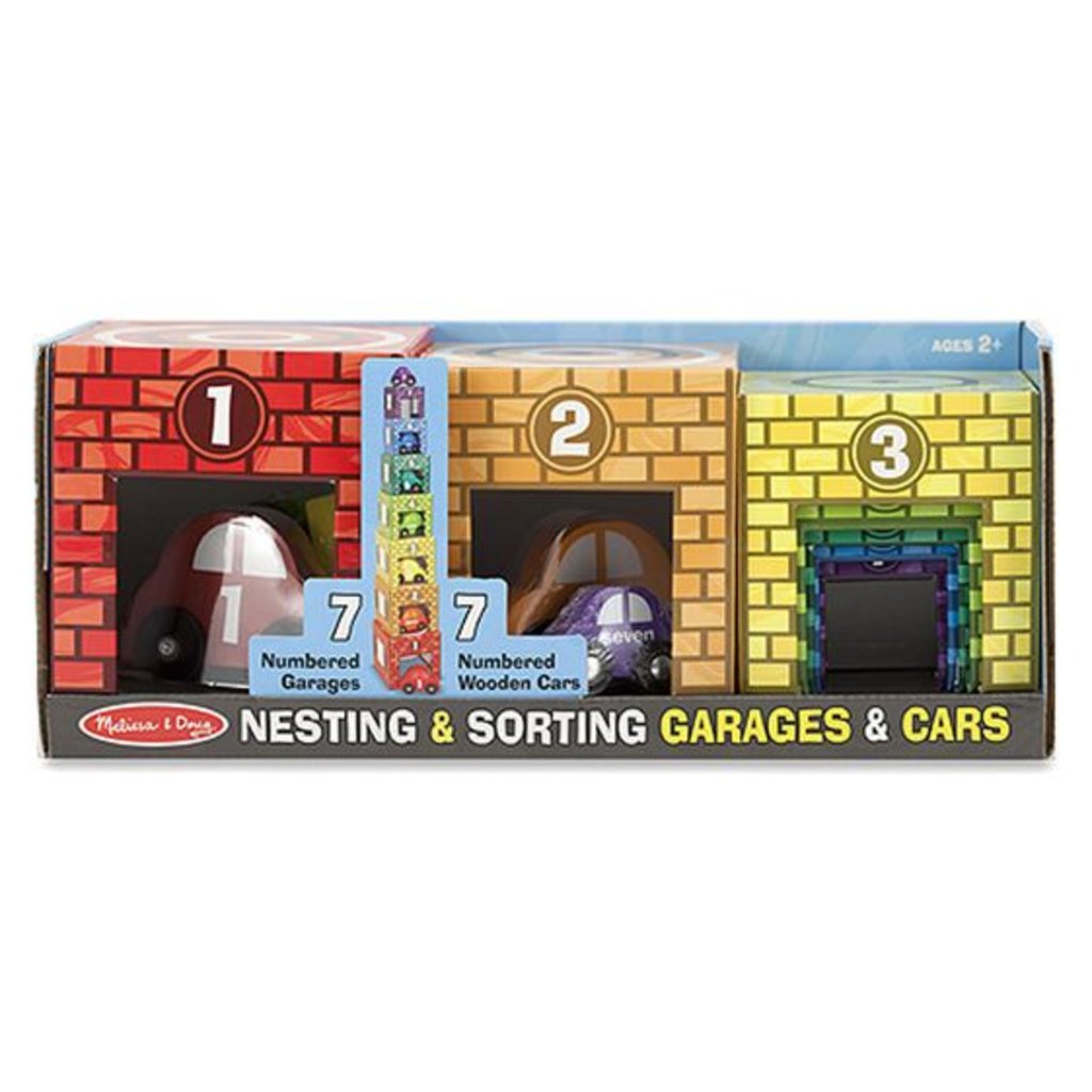nesting and sorting garages and cars