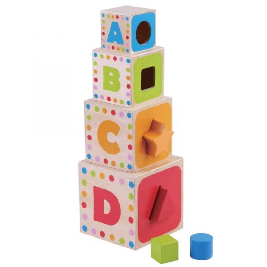 wooden stacking blocks