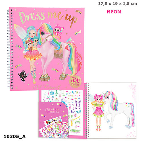 Ylvi And The Minimoomis Dress Me Up Sticker Book Celebrations And Toys