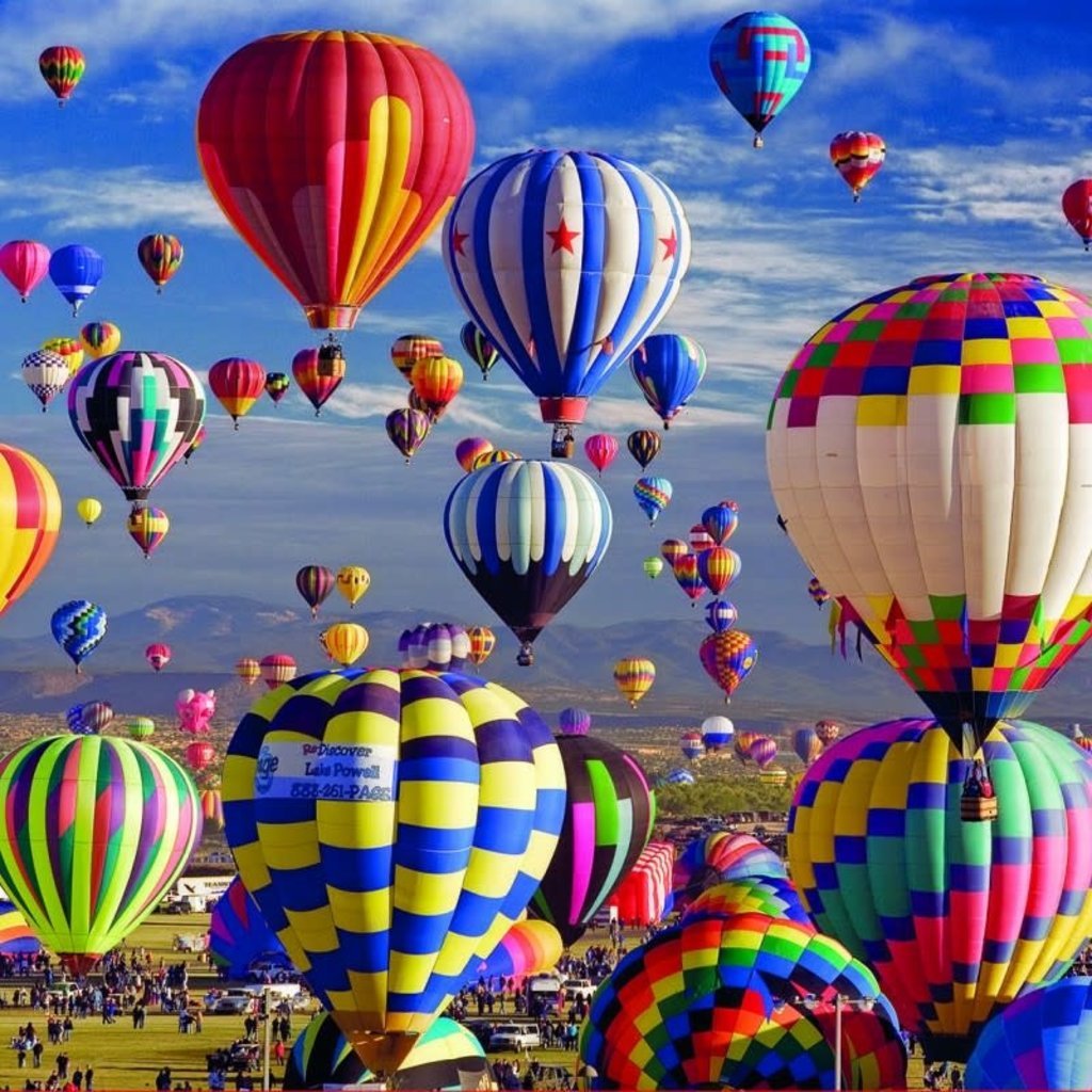 beautiful hot air balloons