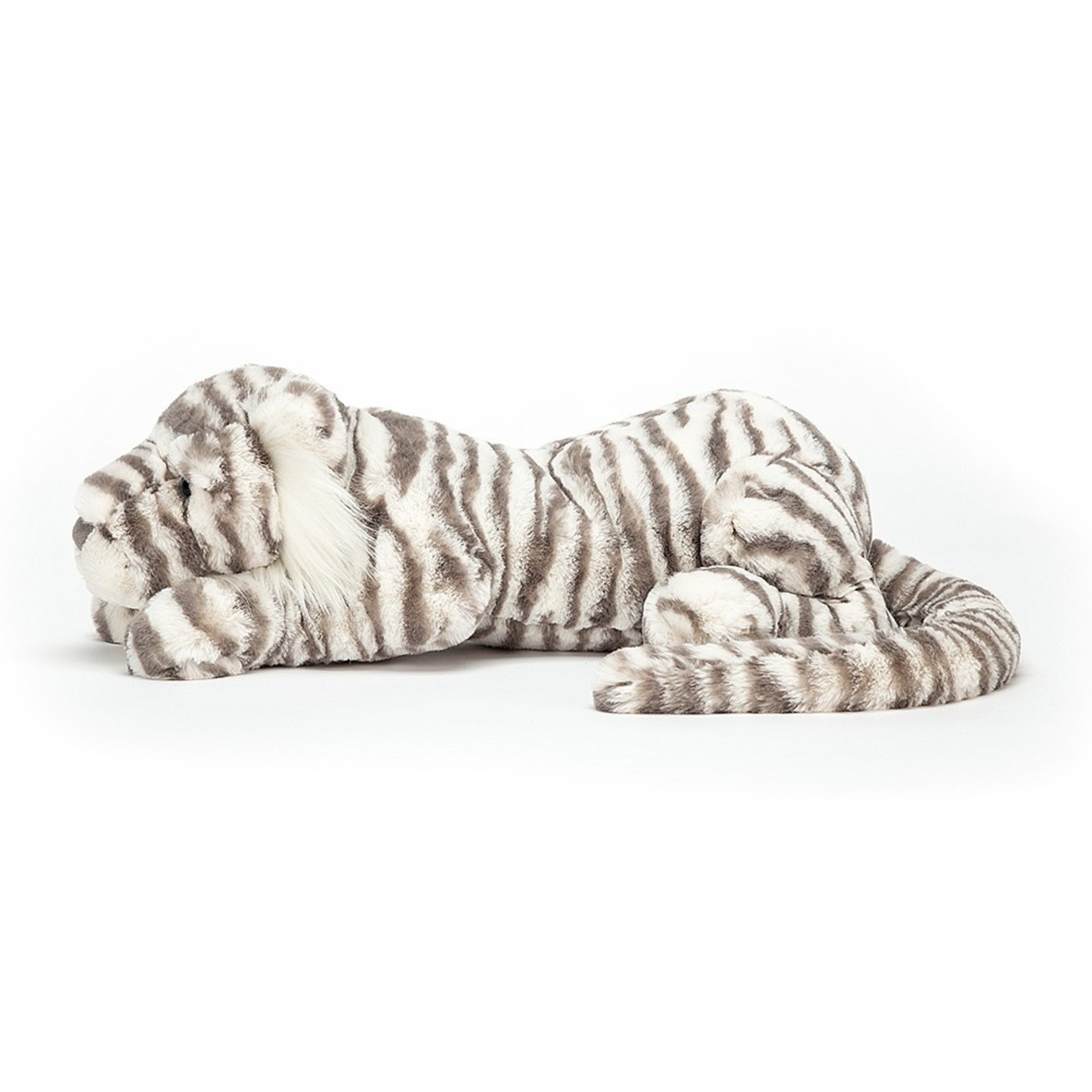 Jellycat - Big & Bold Jellycat - Sacha  Snow Tiger - Large