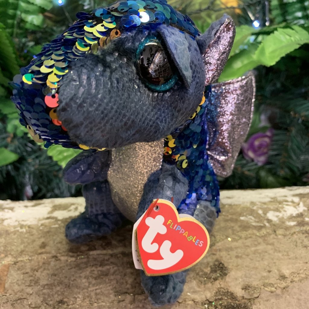 ty flippables dragon