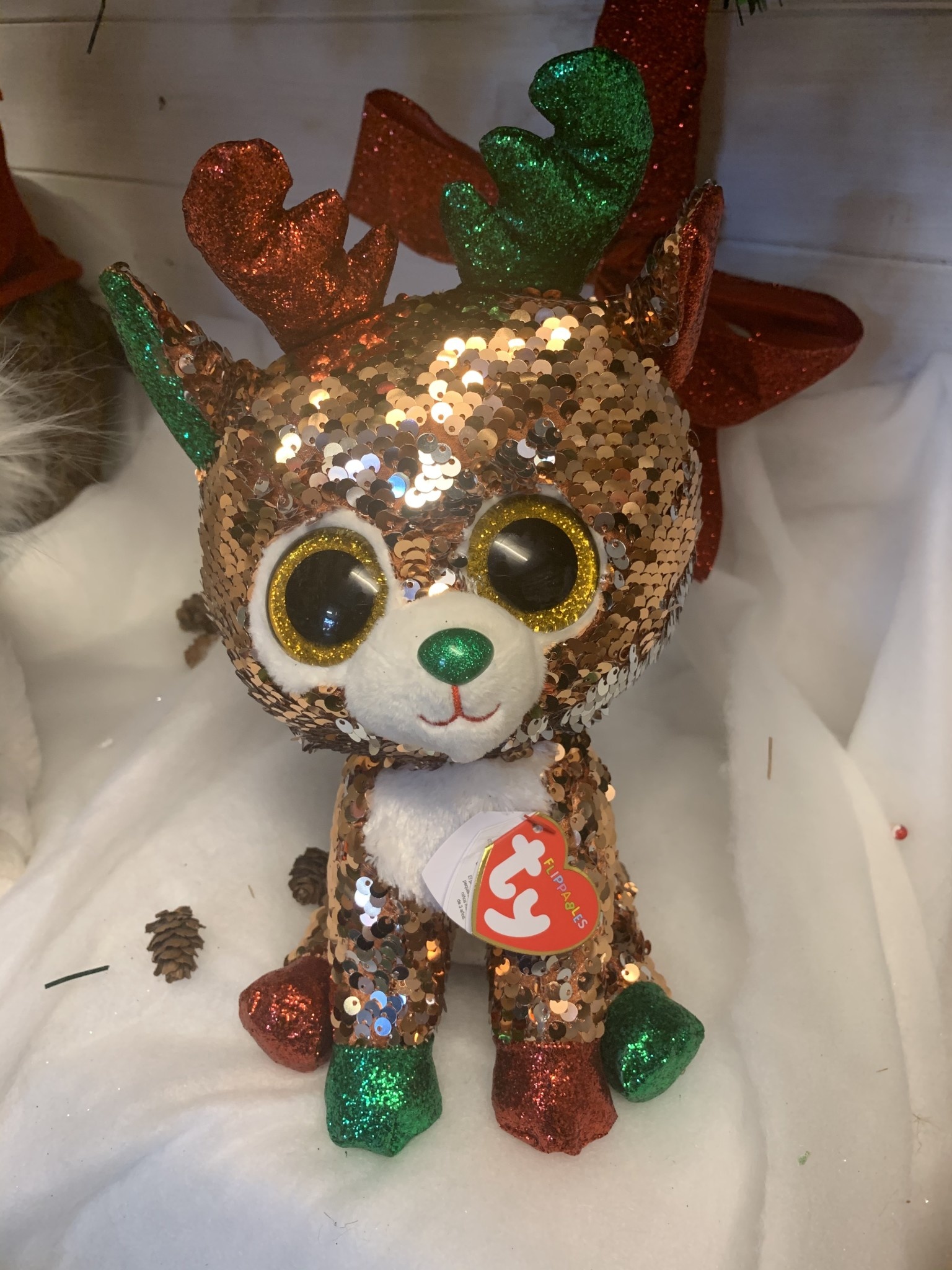 reindeer beanie boo