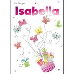 Treats & Smiles Personalised Birthday Card - Isabella