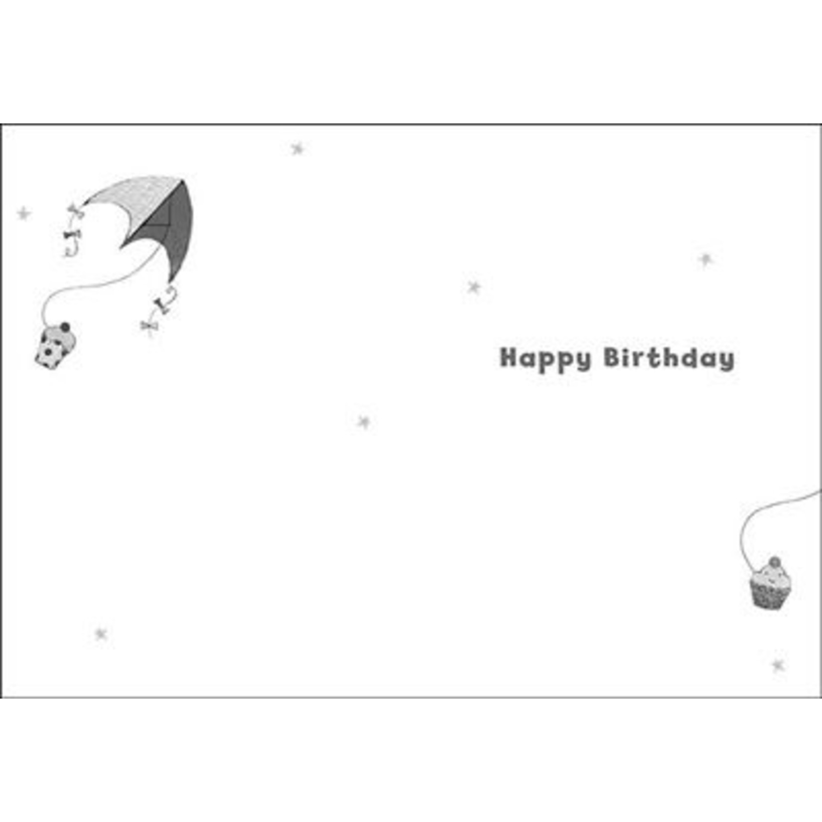 Treats & Smiles Personalised Birthday Card - Blank Boy