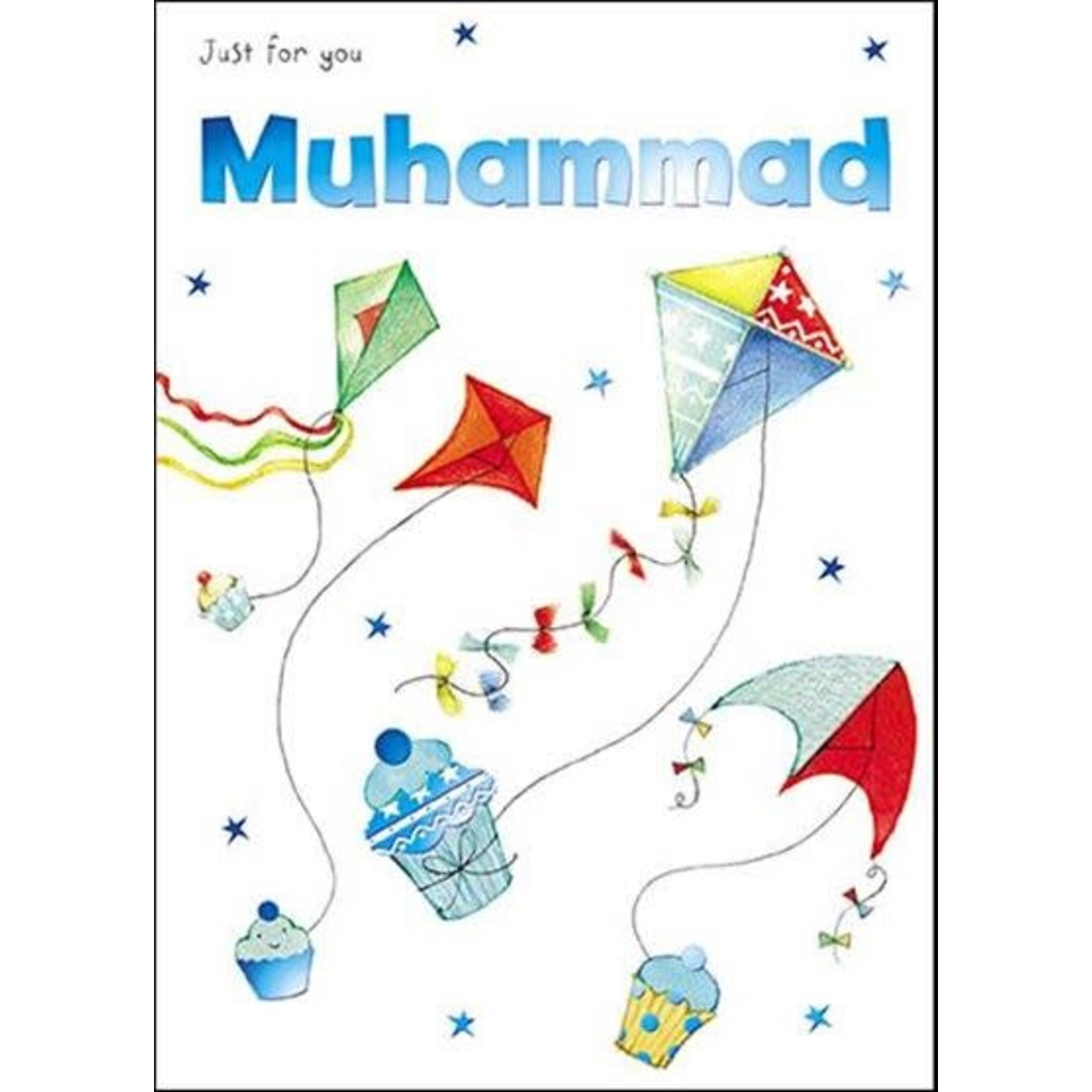 Treats & Smiles Personalised Birthday Card - Muhammad
