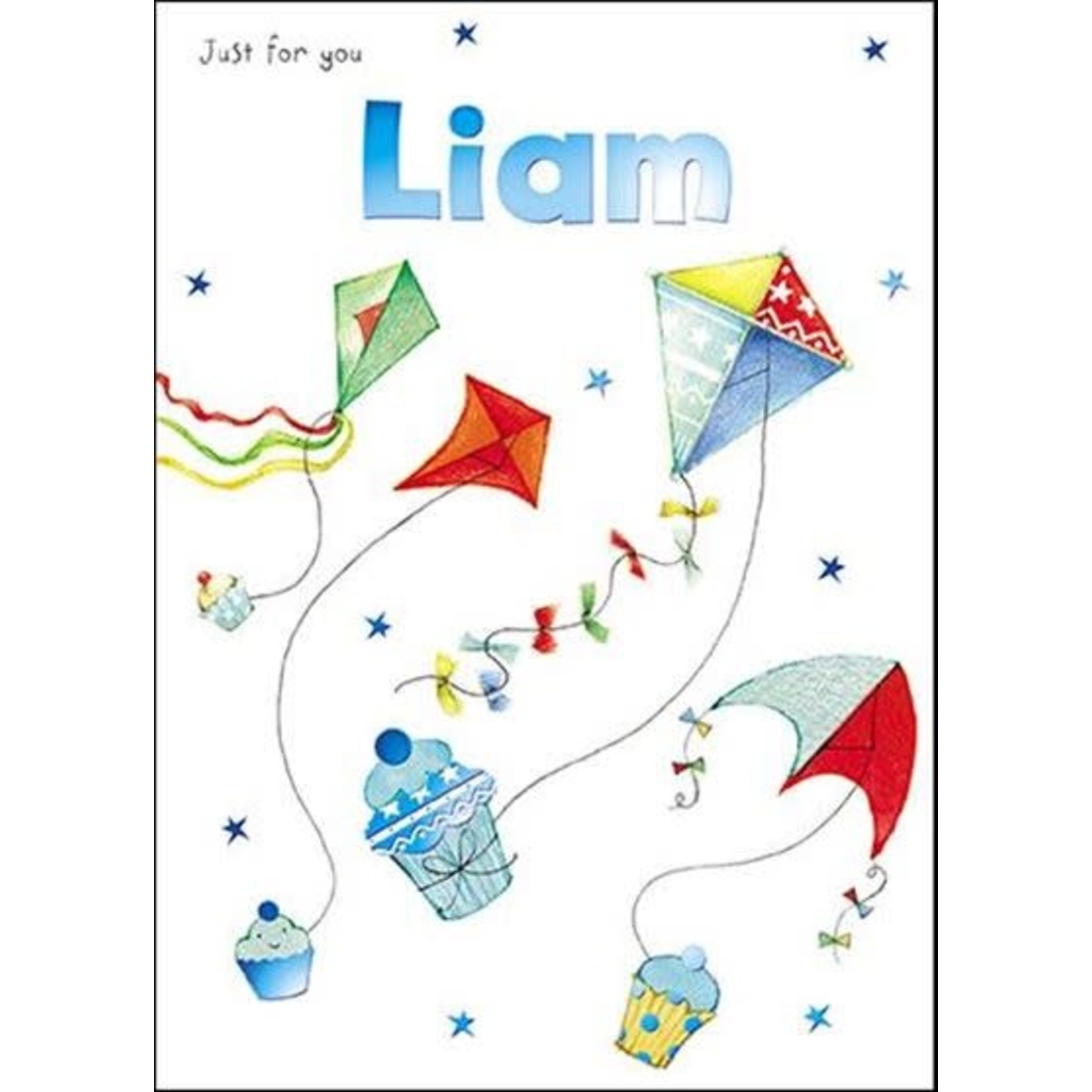 Treats & Smiles Personalised Birthday Card - Liam