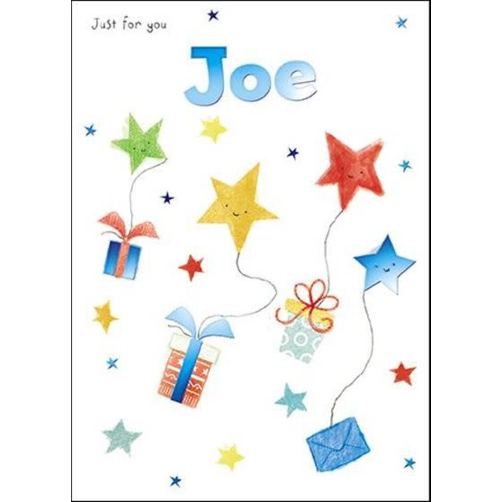 Treats & Smiles Personalised Birthday Card - Joe