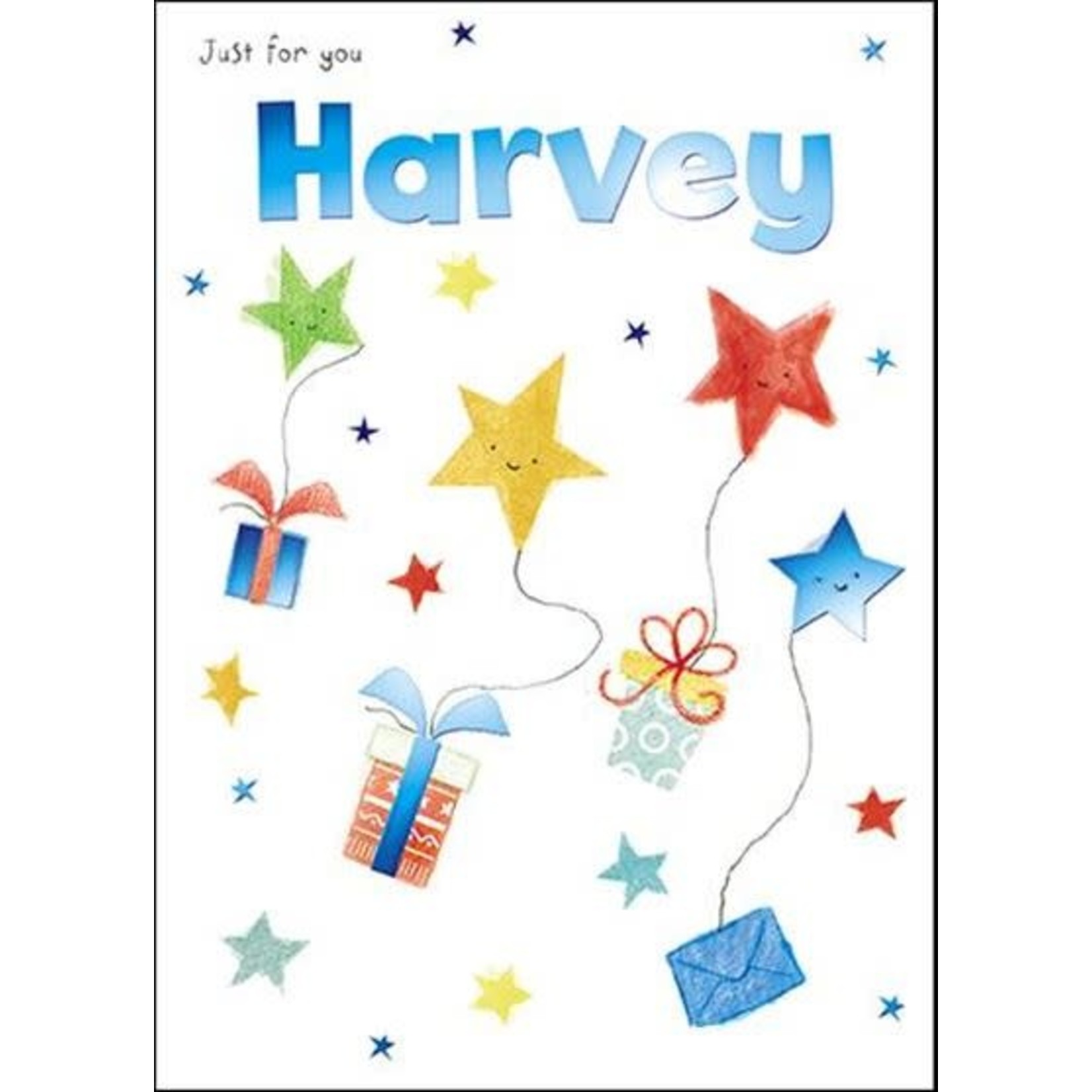 Treats & Smiles Personalised Birthday Card - Harvey