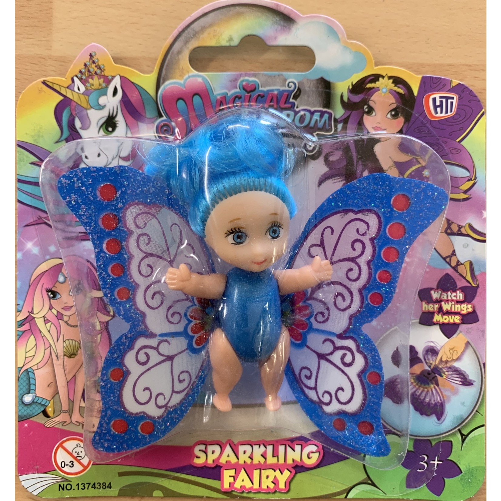 Hti Magical Kingdom Sparkling Fairy - Blue