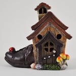 Fiesta Studios Cobblers Shoe with Lights Fairy House