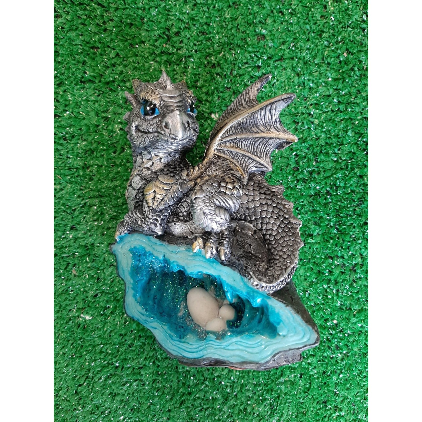 Alator Giftware Nemesis - Nest Guardian Dragon Blue