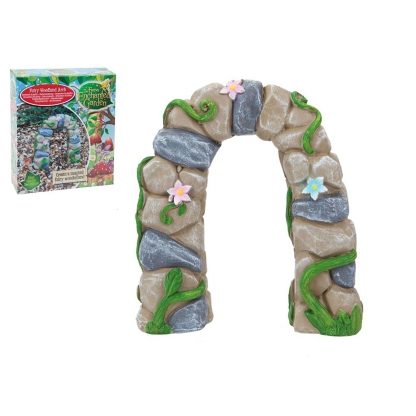 The Fairies Enchanted Garden Secret Fairy Garden Fairy Stone Arch