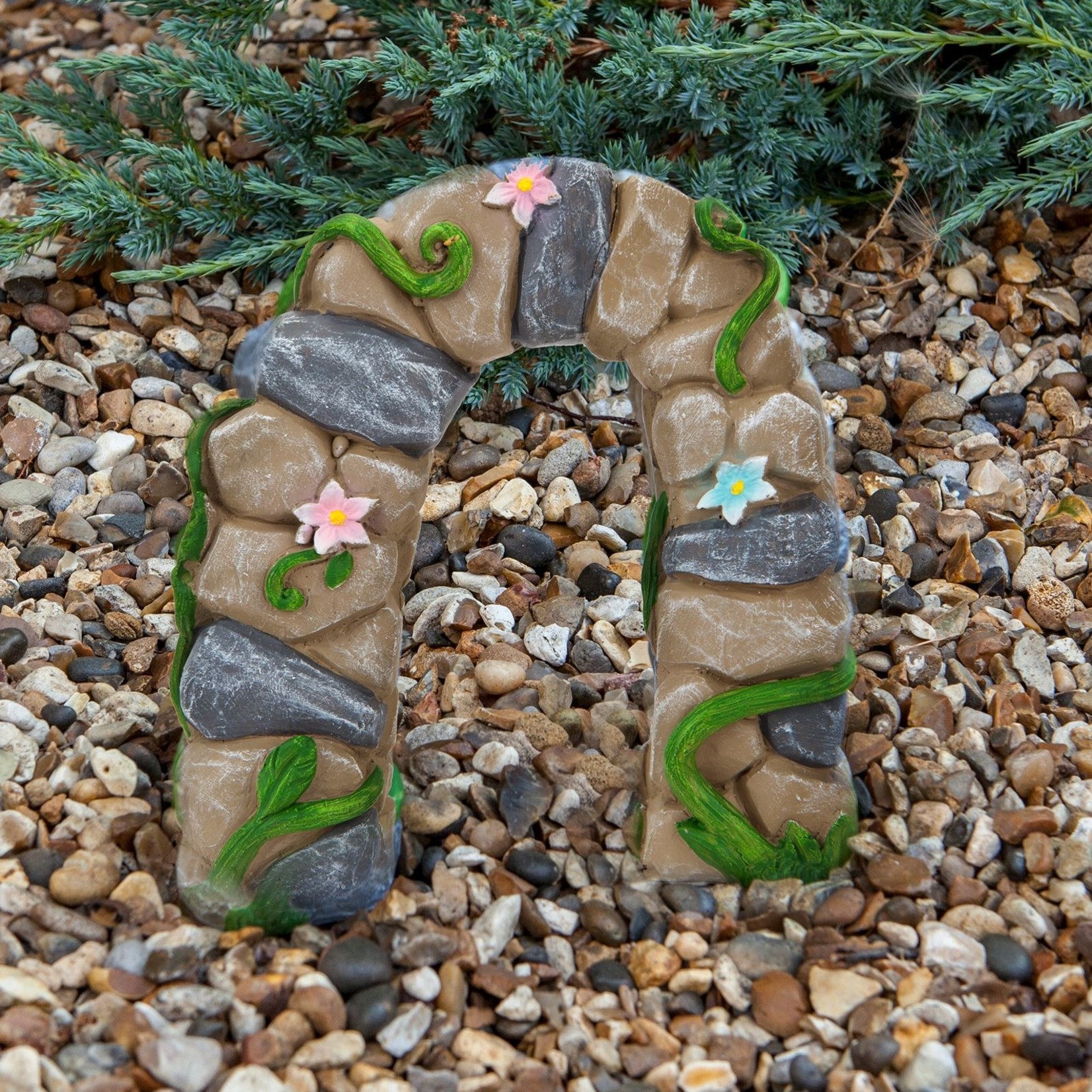 The Fairies Enchanted Garden Secret Fairy Garden Fairy Stone Arch