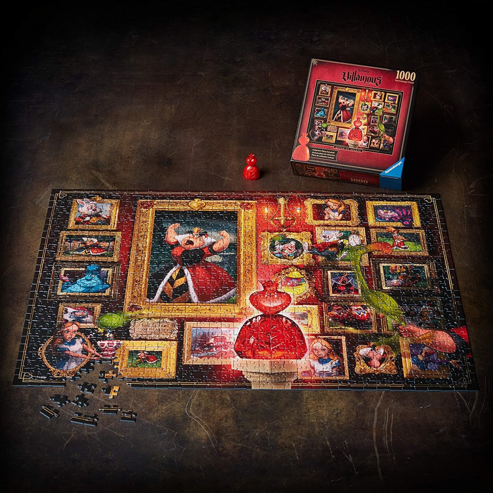 Disney Villainous - Queen of Hearts Puzzle 1000pcs Jigsaw