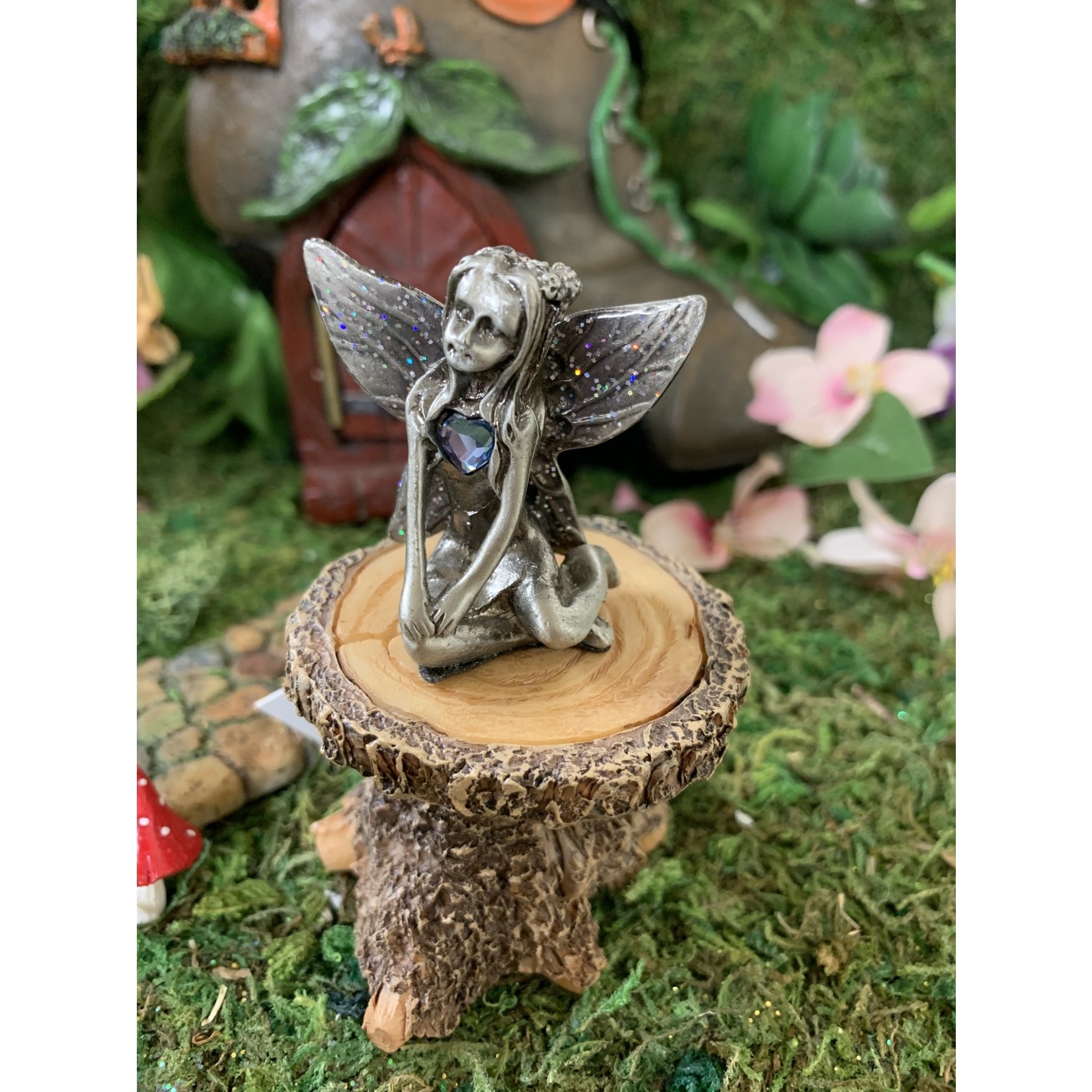 The Leonardo Collection Birthstone Heart Fairy