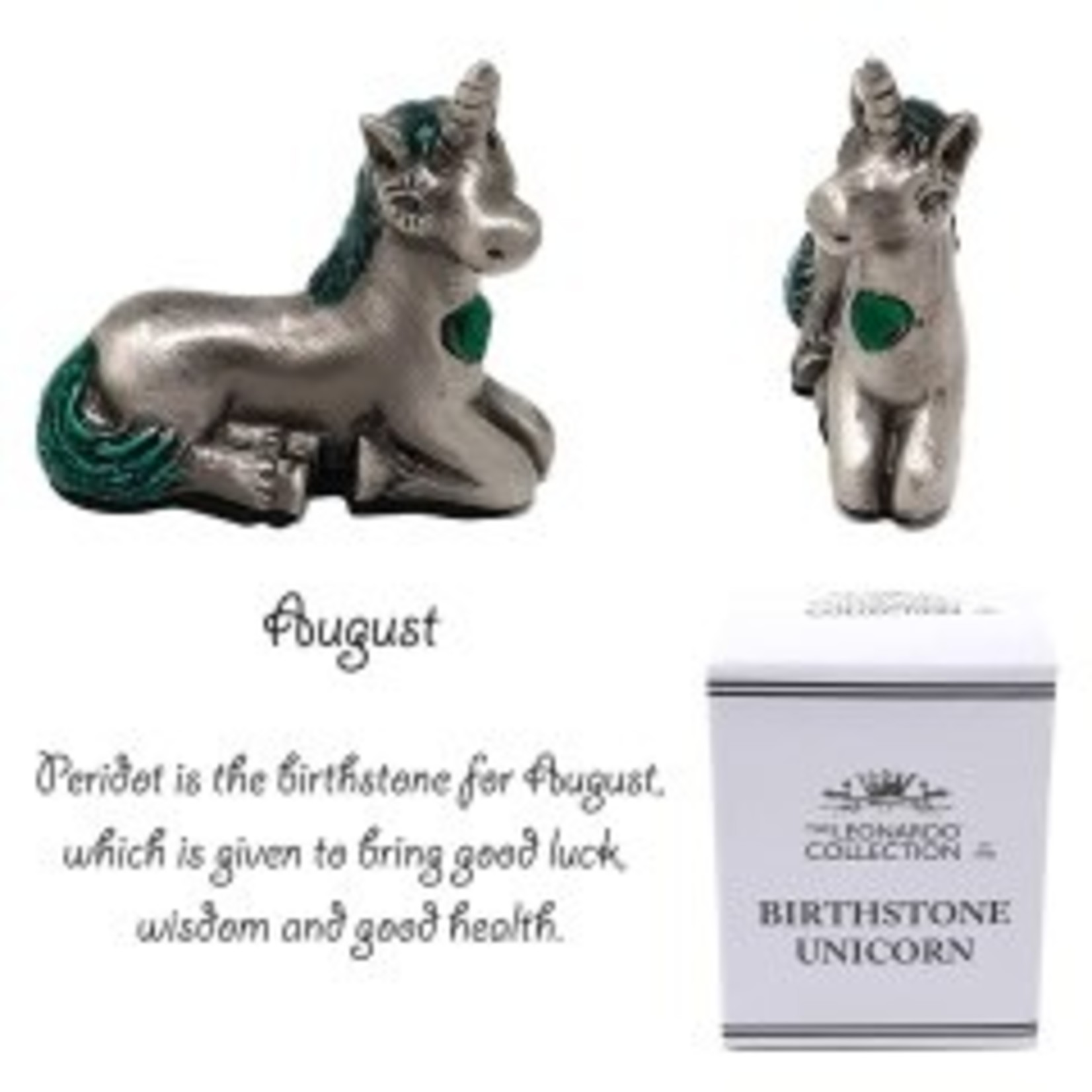 The Leonardo Collection Birthstone Unicorn