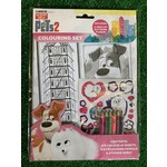 Secret Life of Pets 2 Colouring Set