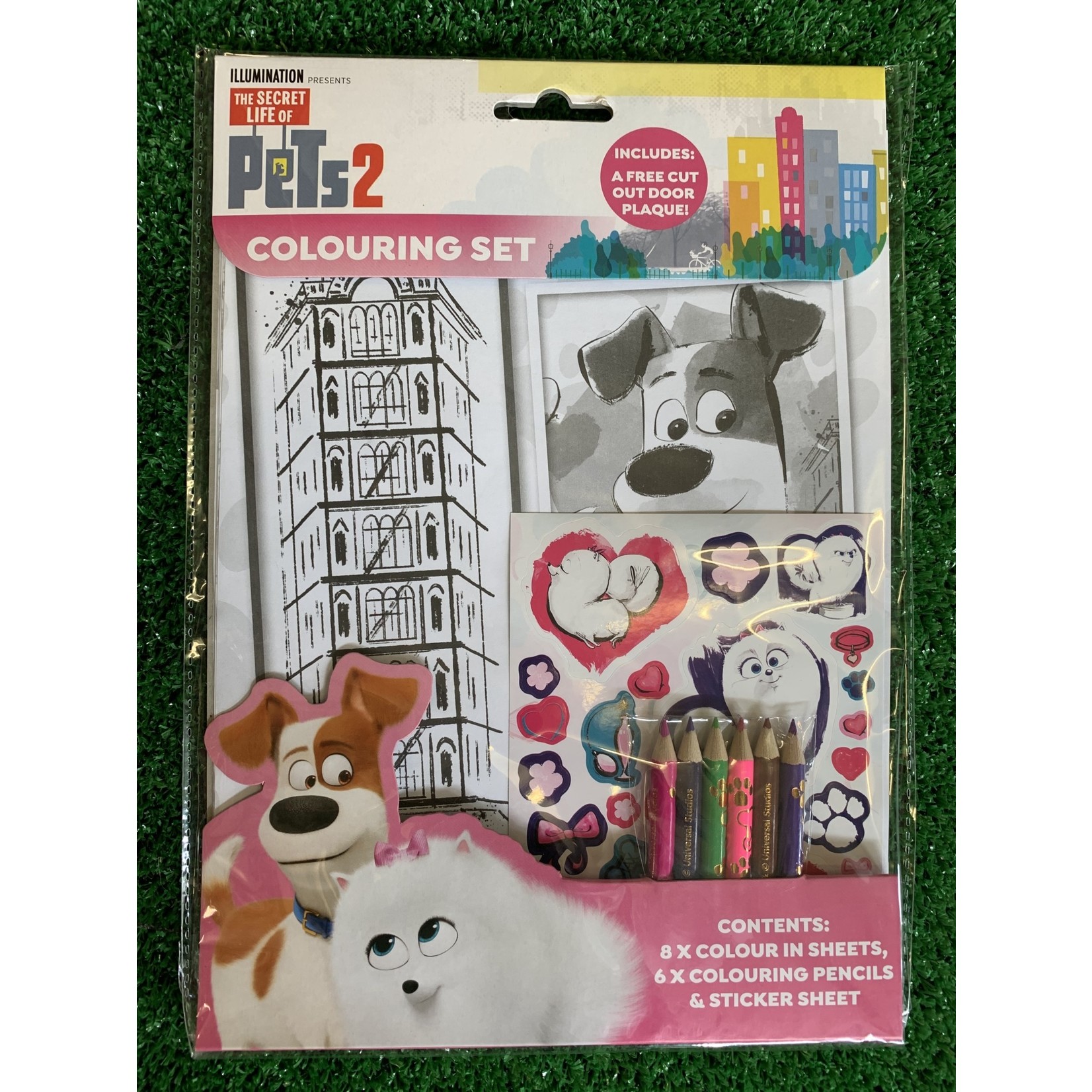 Secret Life of Pets 2 Colouring Set