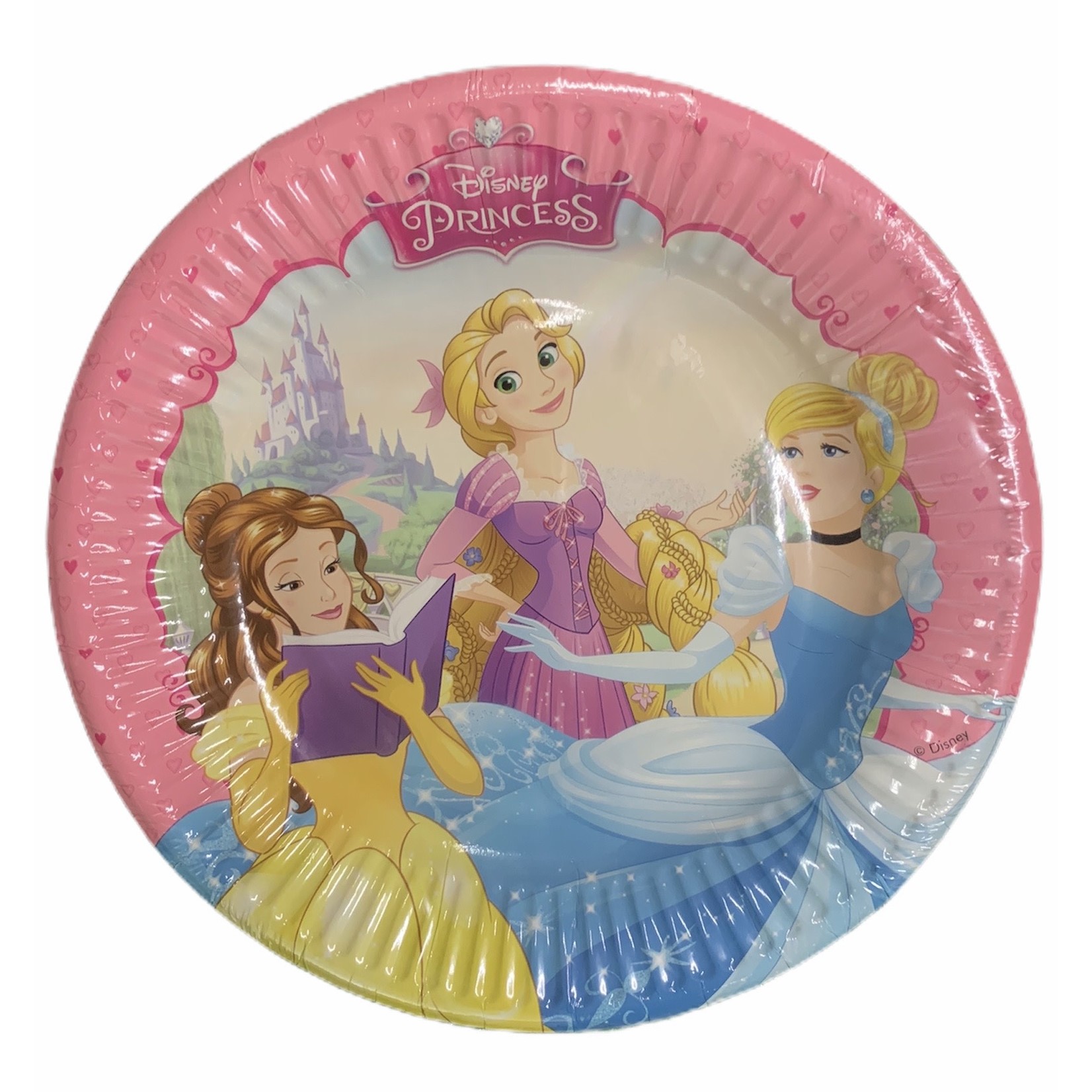 Disney Disney’s Princess - 8 x 19.5 cm Round Paper Plates