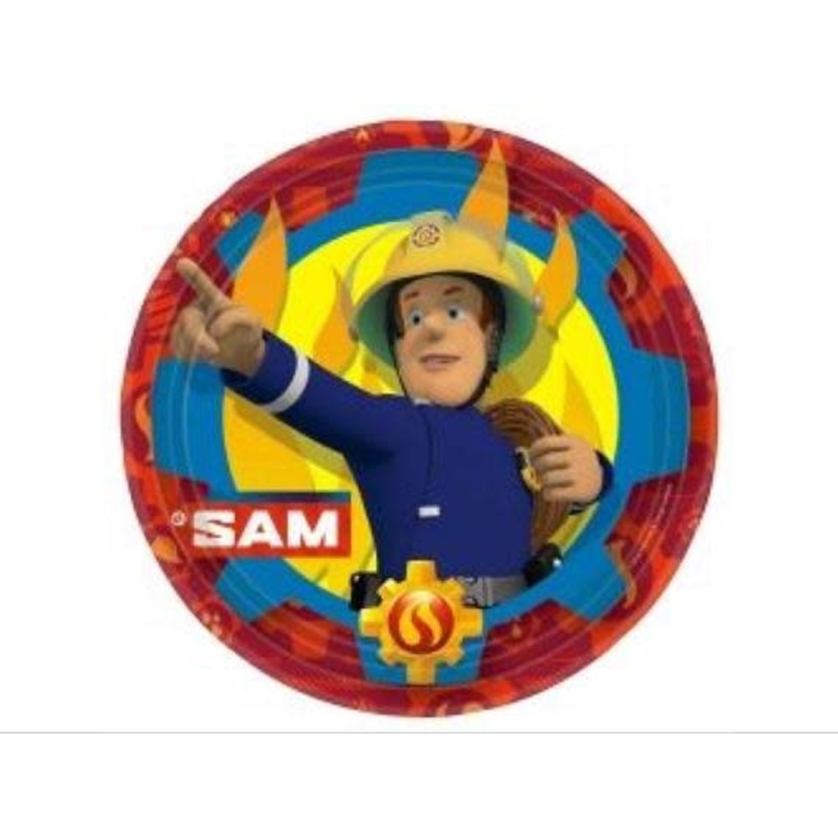 Fireman Sam - 8 Paper Plates