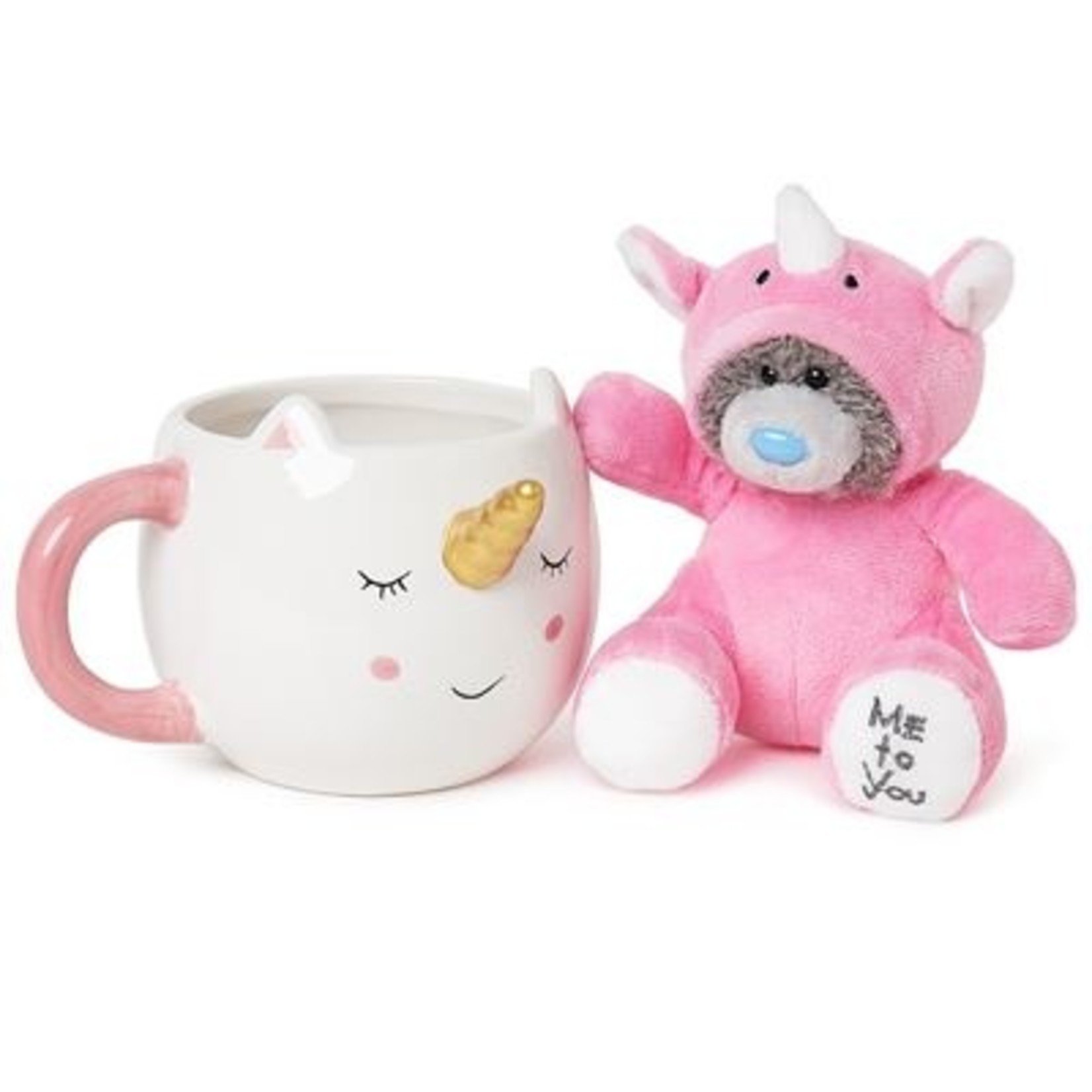 Tatty Ted Unicorn Bear & Mug Set