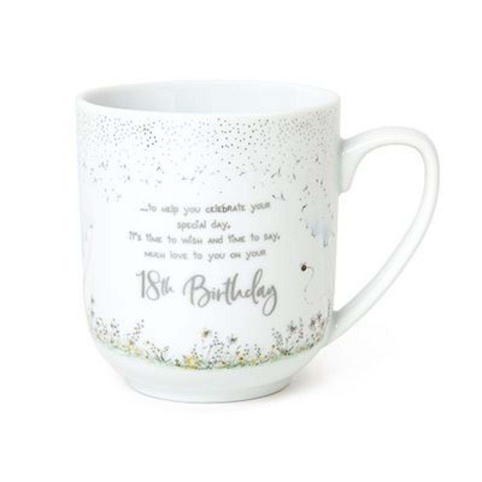 Tatty Ted Boxed 18th Birthday Mug