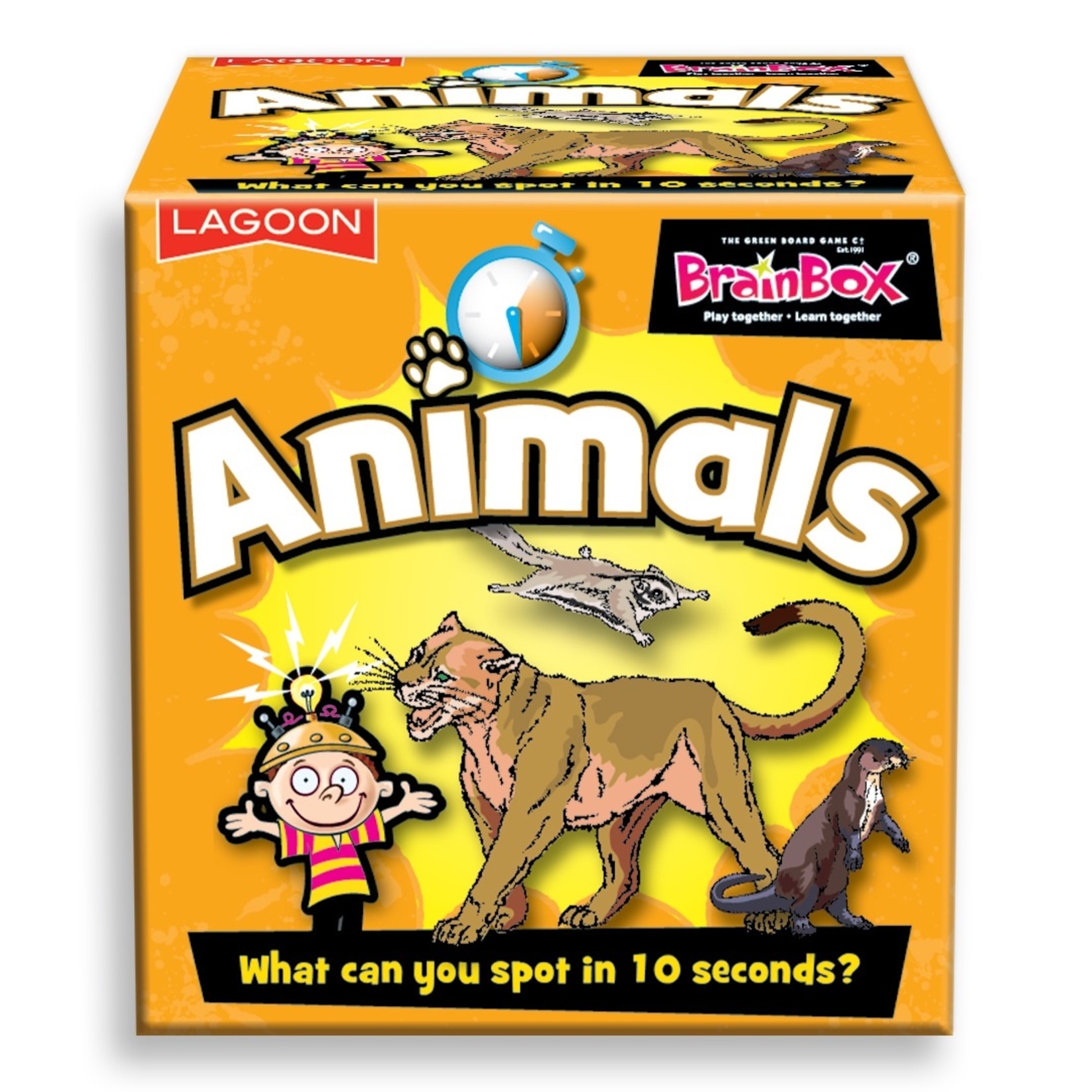 The Lagoon Group Brainbox Animals Card Game