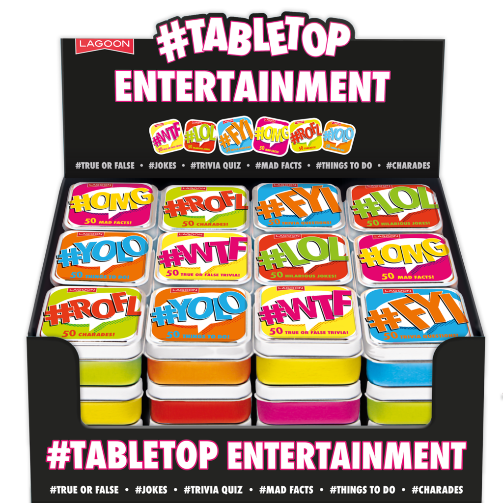 Tabletop Fyi Game 50 Trivia Questions Celebrations And Toys