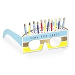 Hotchpotch Time For Cake Glasses Birthday Card