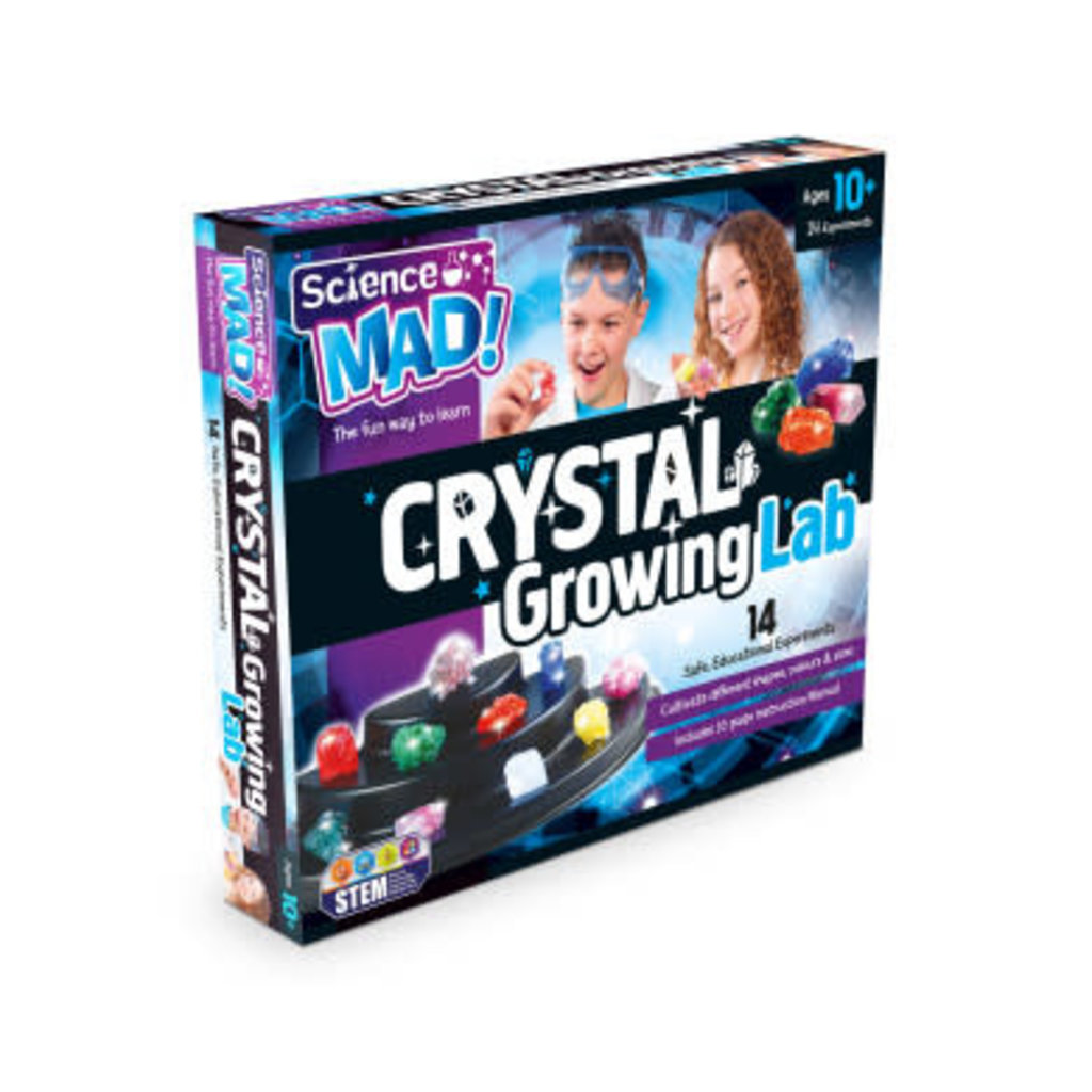 Science Mad Crystal Growing Lab 17 Experiments Celebrations And Toys Science Mad Crystal Growing Lab 17 Experiments Celebrations And Toys