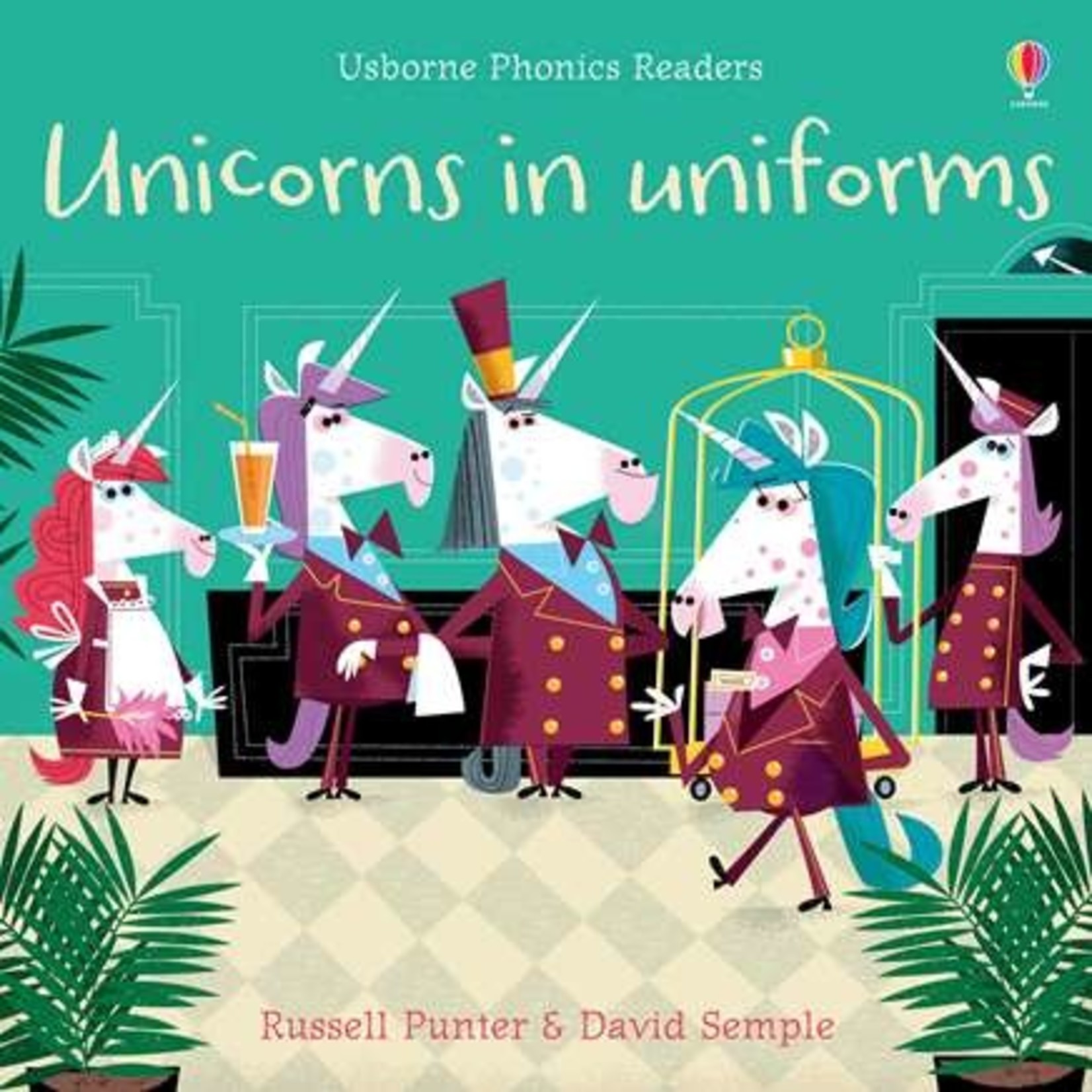 Usborne Phonics Unicorns in Uniforms - Phonics Book