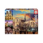 Educa 1000pcs - Notre Dame Collage Puzzle