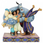 Disney Traditions Disney - Group Hug (Aladdin Figurine)