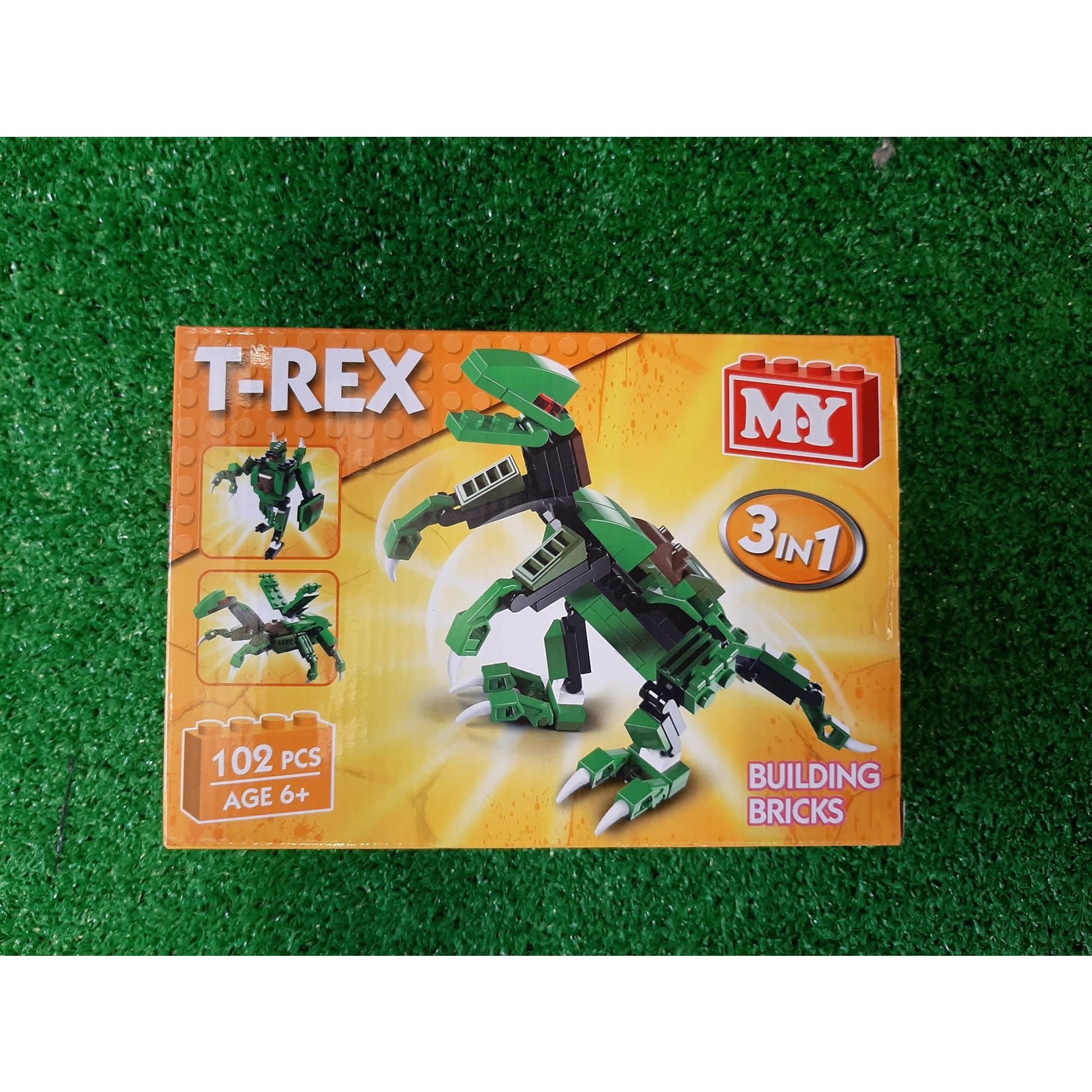 M.Y Dinosaur Brick Set - T-Rex