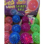 Jokes & Gags Flashing Light Up Spikey Ball