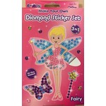 Kreative Kids Make Your Own Diamond Fairy Sticker Set