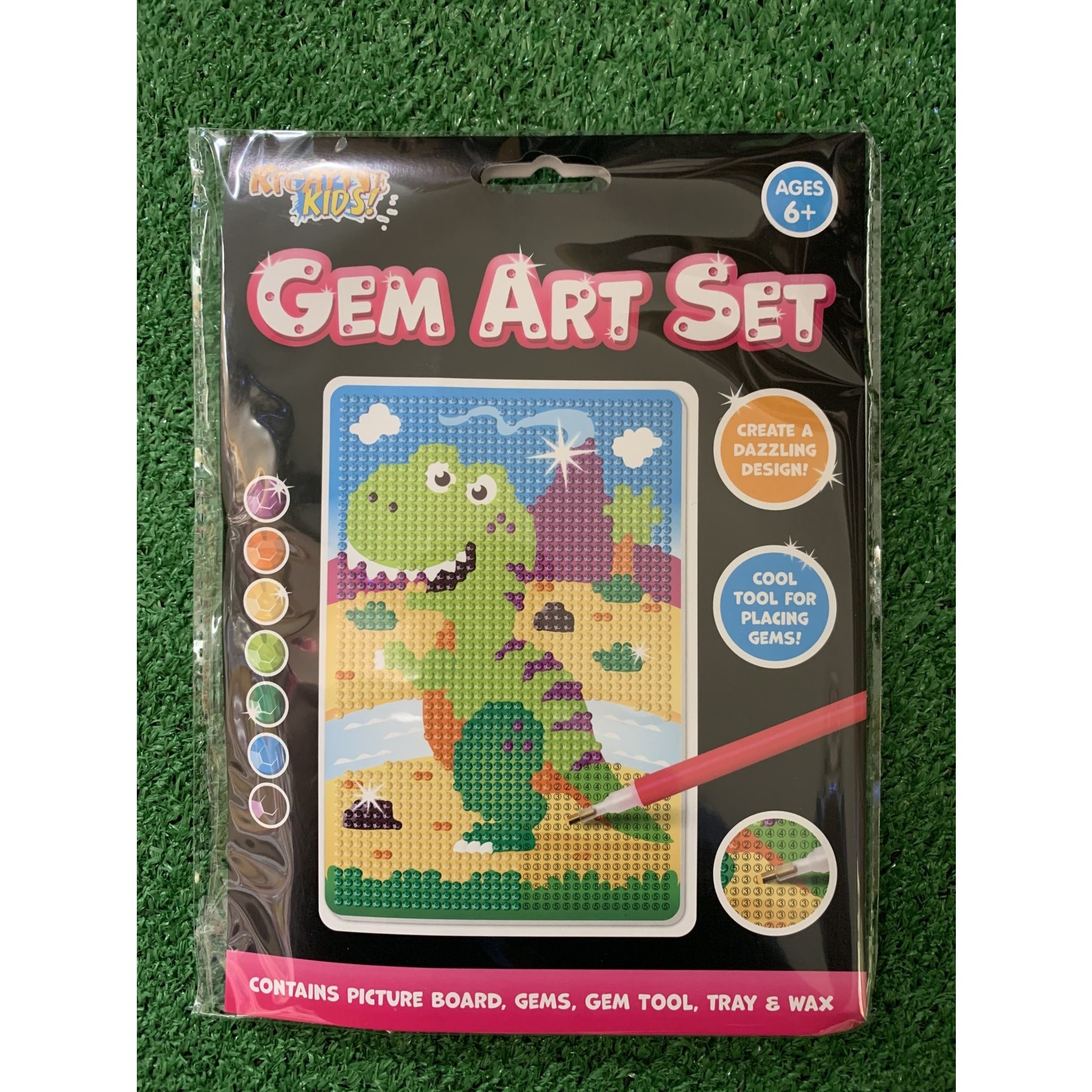 Kreative Kids Gem Art Set - Dinosaur