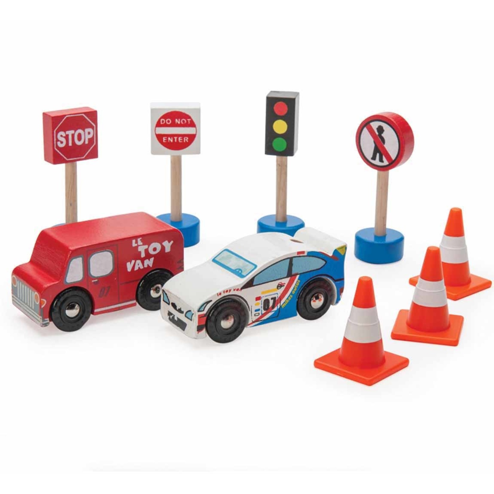 Le Toy Van Road Set 'route & toot'