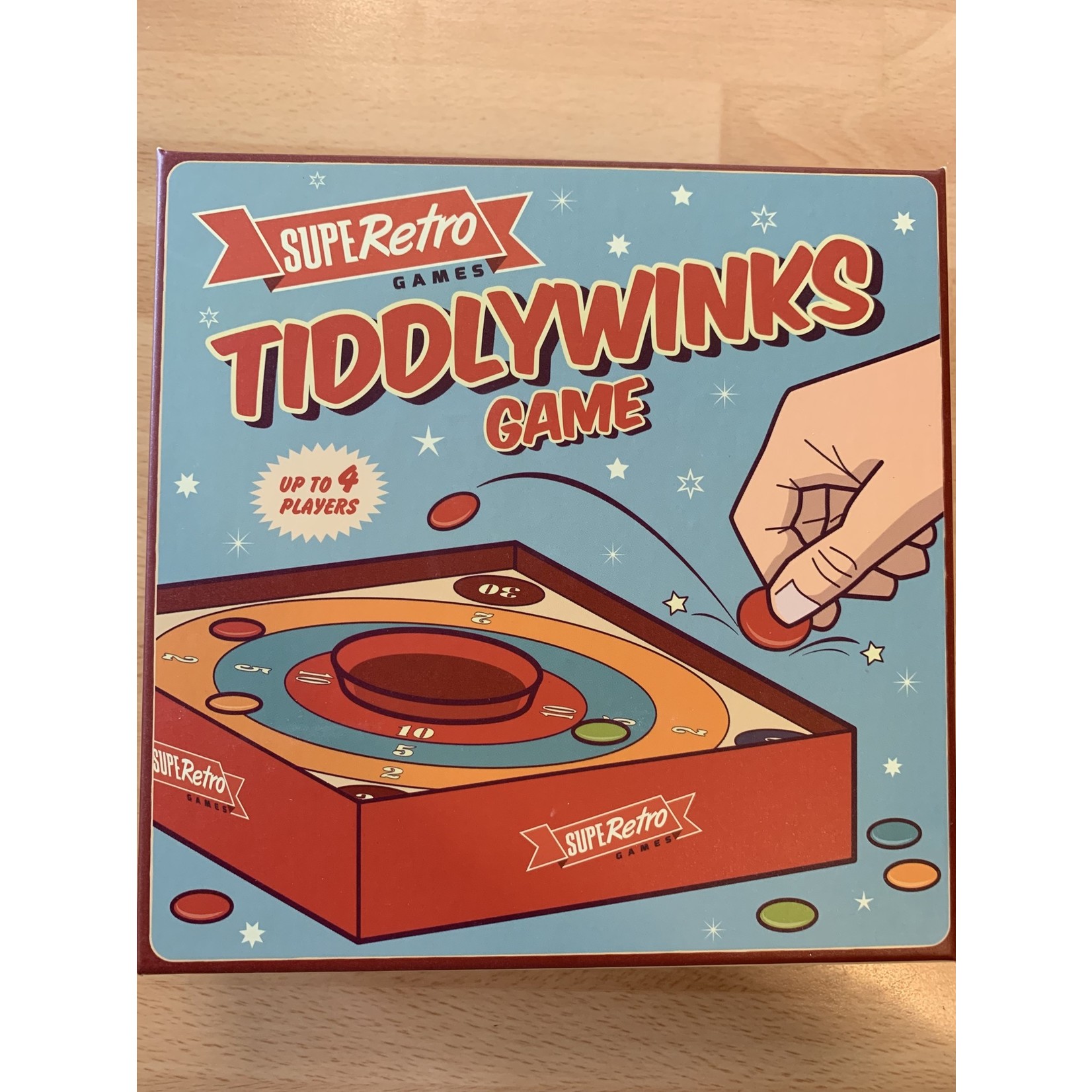 SupeRetro Toys Retro Tiddlywinks Game