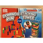 AtoZ Domino Run & Stacking Tower Game