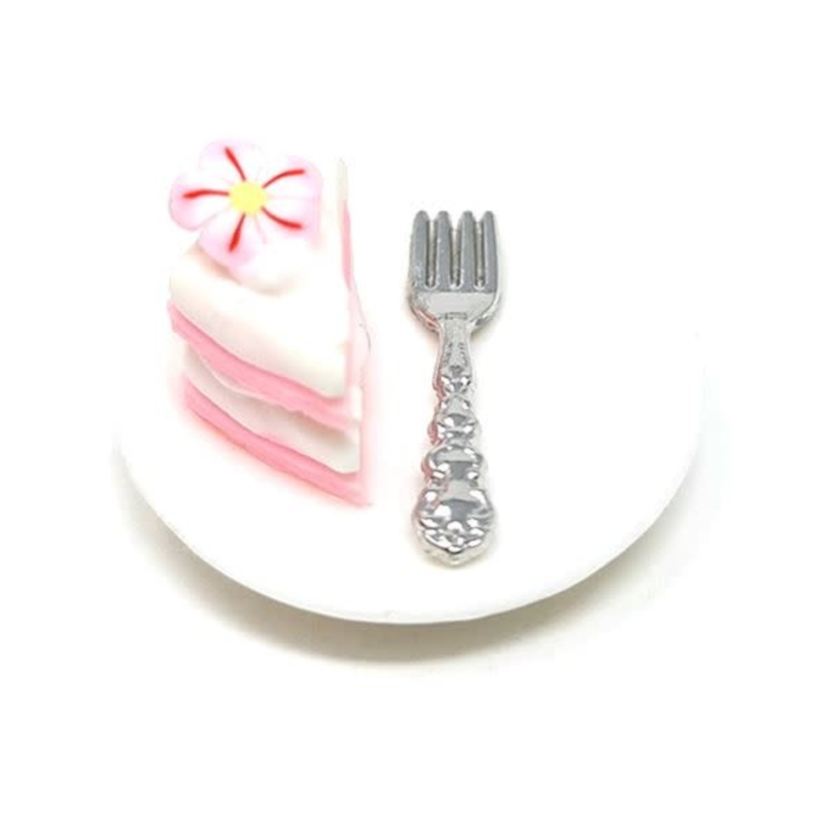Fiddlehead Fiddlehead - Cherry Blossom Cake on Plate